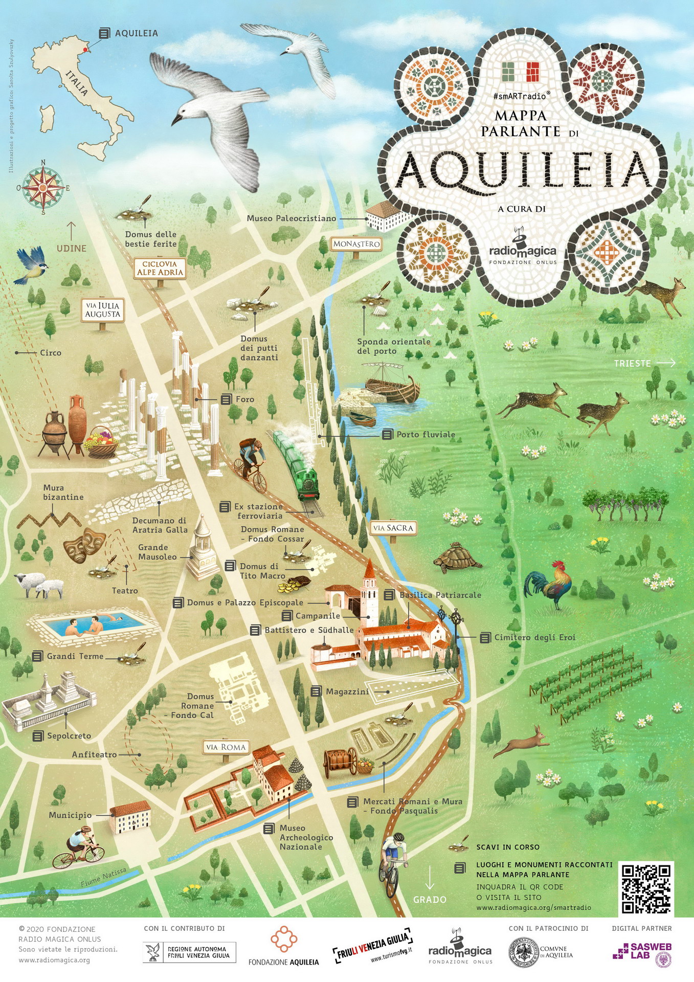 La Mappa Parlante di Aquileia - fronte